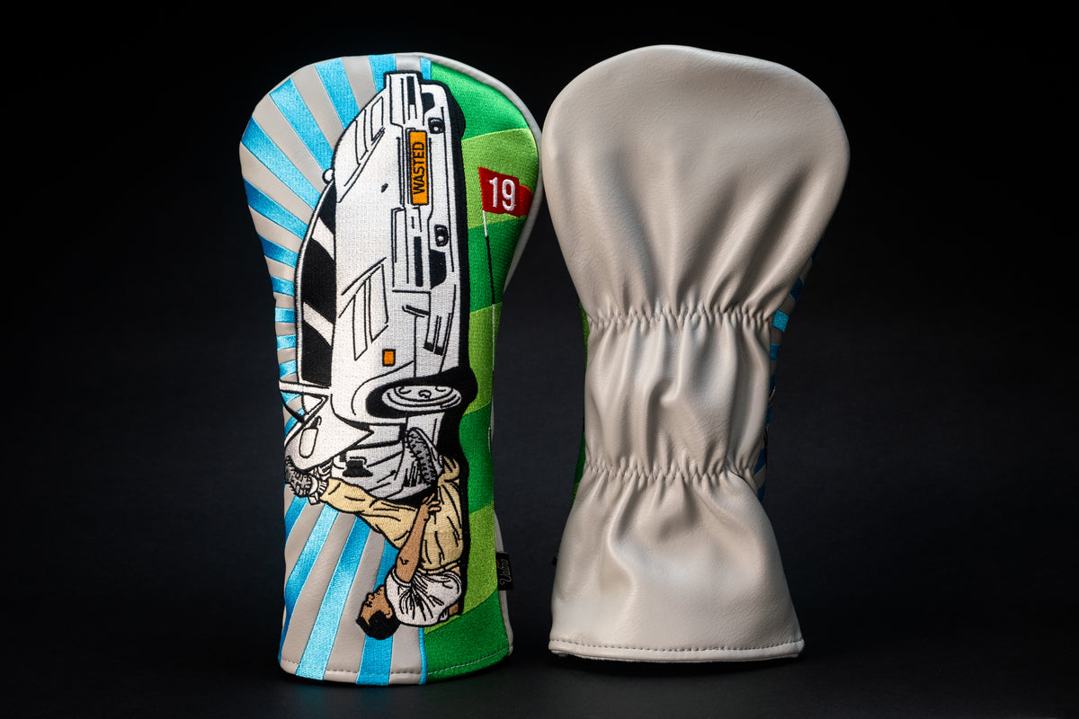 wolf of wall street cover with jordan belfort golfing